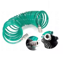 Mangueira Ar Espiral 10m Engate  Para Pistola Compressor