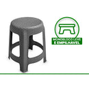 Banqueta Rattan 110 Kg
