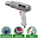 SOPRADOR TÉRMICO BRAVO 1500W TITANIUM Destak Ferramentas