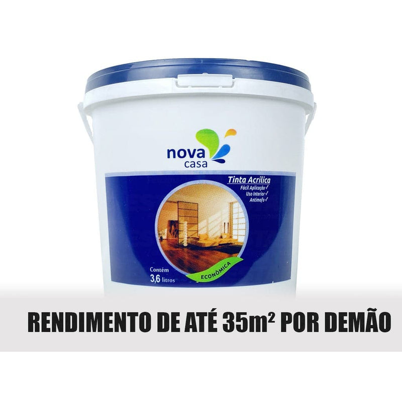 Tinta Parede Nova Casa Balde 3,6L Destak Ferramentas