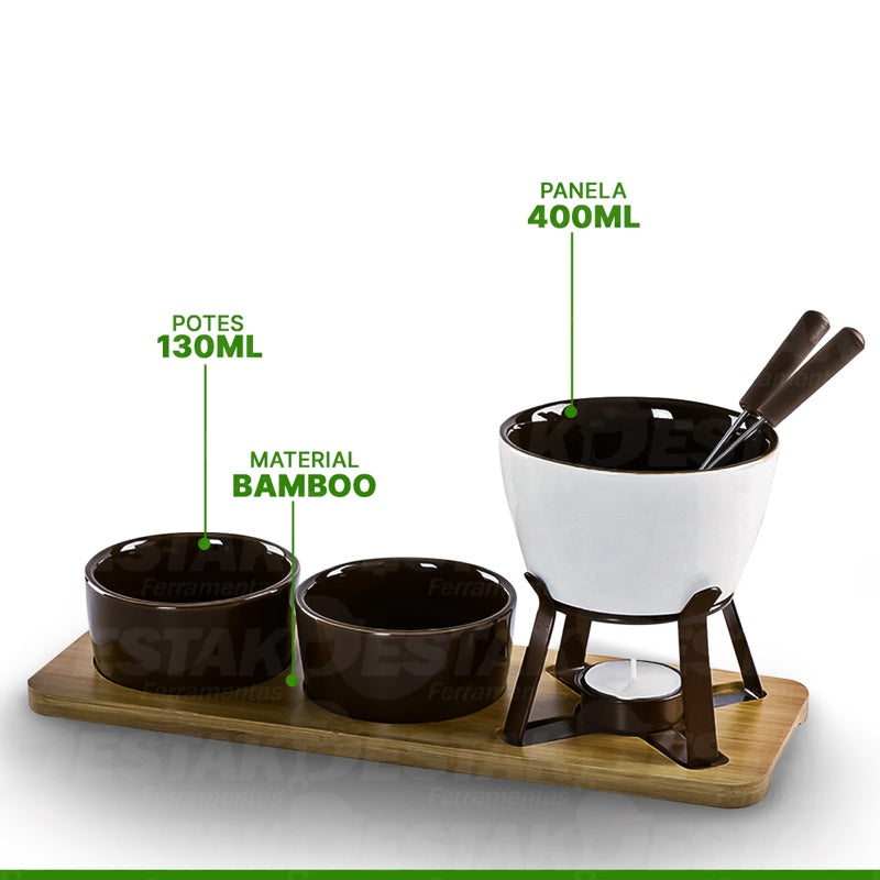 JOGO FONDUE LIER 8PÇS