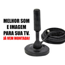 Antena Digital Universal 4 Em 1 Sinal Digital E Analógico