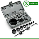 JOGO SERRA COPO PARA MADEIRA 11 PEÇAS Destak Ferramentas