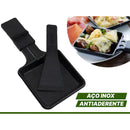 Raclete Simples Vermelho 7 Peças