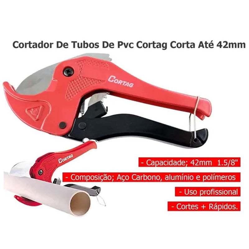 CORTADOR DE TUBOS DE PVC