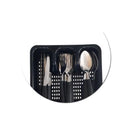 Talheres/Faqueiro 25 Pçs Preto 123util