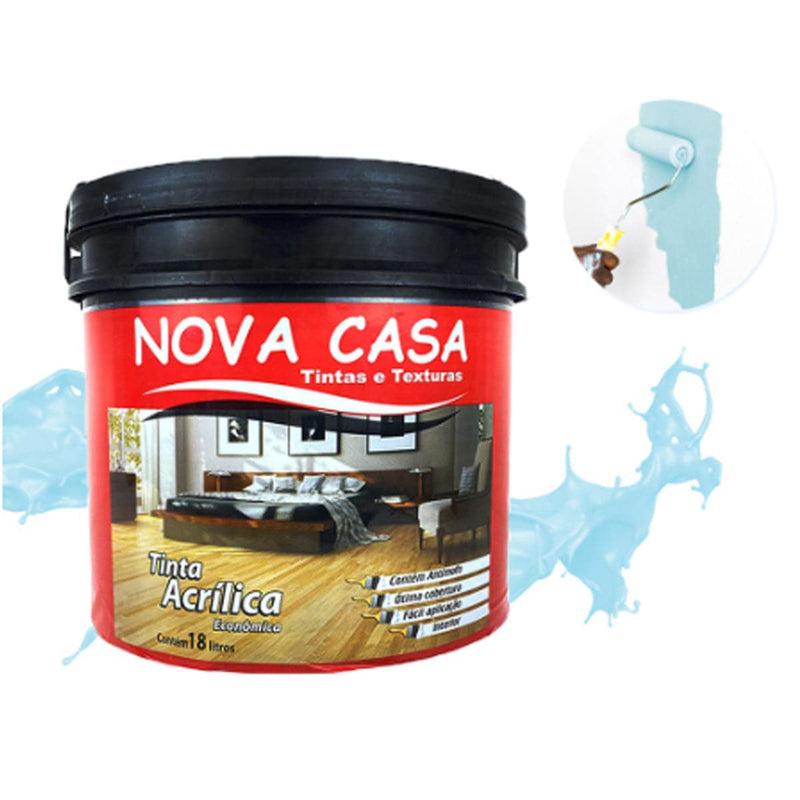 TINTA ACR NOVA CASA BALDE 16LT Destak Ferramentas