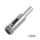 Broca Serra Copo Diamantada 6mm ao 35mm Porcelanato Vidro Cerâmica