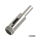 Broca Serra Copo Diamantada 6mm ao 35mm Porcelanato Vidro Cerâmica