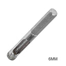 Broca Serra Copo Diamantada 6mm ao 35mm Porcelanato Vidro Cerâmica