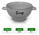 Bowl Soup Cinza 720Ml