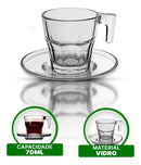 Xicara De Café Sidney 70Ml 8 Peças