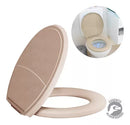 Tampa de Vaso Sanitario Assento Sanitario Almofadado Oval