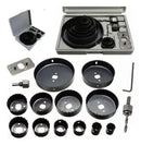 JOGO SERRA COPO PARA MADEIRA 16 PEÇAS Destak Ferramentas