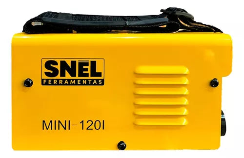Kit Máquina Inversora de Solda Snel Com Esquadros Magnético 12 kg e Máscara de Proteção Galzer