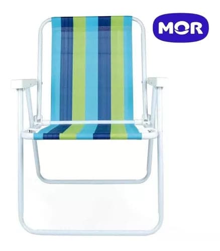 CADEIRA DE PRAIA DE AÇO MOR Destak Ferramentas
