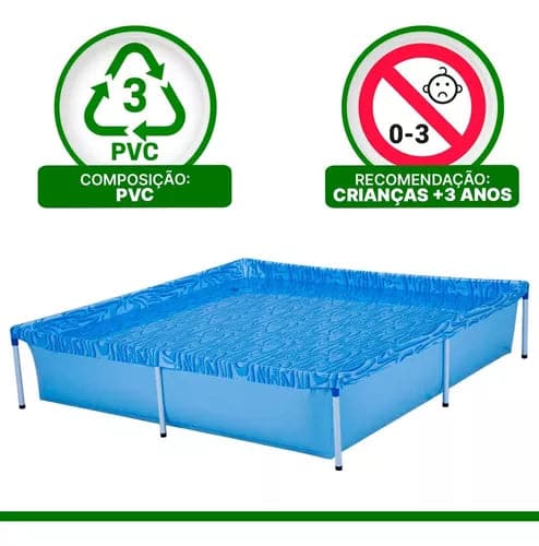 PISCINA DE ARMAÇÃO 400LT MOR Destak Ferramentas