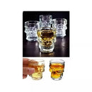 Copo De Dose Caveira 6 Peças 50Ml