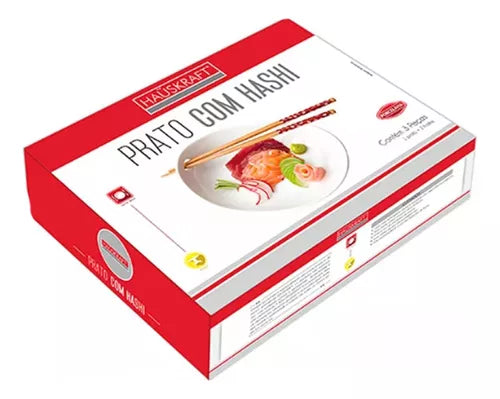 Prato Porcelana C Hashi