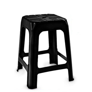 Kit 10 Unidades Banqueta Plástica Reforçada Banco De Plástico