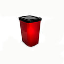 Lixeira Cesto Tampa Click 9 Litros Metalizado Cozinha Banheiro Destak Ferramentas