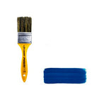 Pincel Trincha Cerdas Gris Para Pintura Com Cabo amarelo 1/2" à 4" Compel