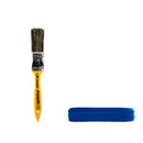 Pincel Trincha Cerdas Gris Para Pintura Com Cabo amarelo 1/2" à 4" Compel