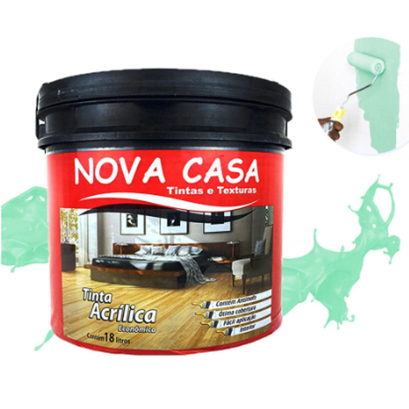 TINTA ACR NOVA CASA BALDE 16LT Destak Ferramentas