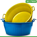 Bacia Extra Gigante Canelada 80Lts