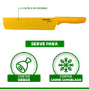 JOGO DE FACAS 6 PEÇAS AMARELO PREMIUM Destak Ferramentas