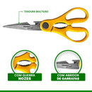 JOGO DE FACAS 6 PEÇAS AMARELO PREMIUM Destak Ferramentas