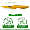 JOGO DE FACAS 6 PEÇAS AMARELO PREMIUM Destak Ferramentas