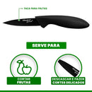 JOGO DE FACAS 6 PEÇAS PRETO PRIME Destak Ferramentas