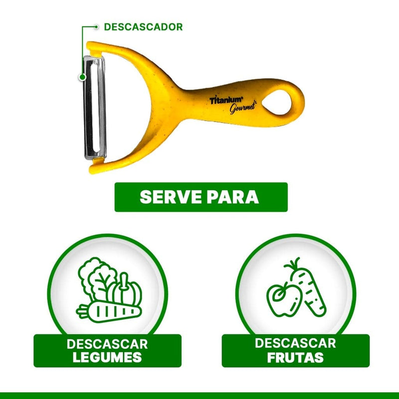 JOGO DE FACAS 6 PEÇAS AMARELO PREMIUM Destak Ferramentas