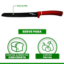 JOGO DE FACAS 5 PEÇAS VERMELHO PREMIUM Destak Ferramentas