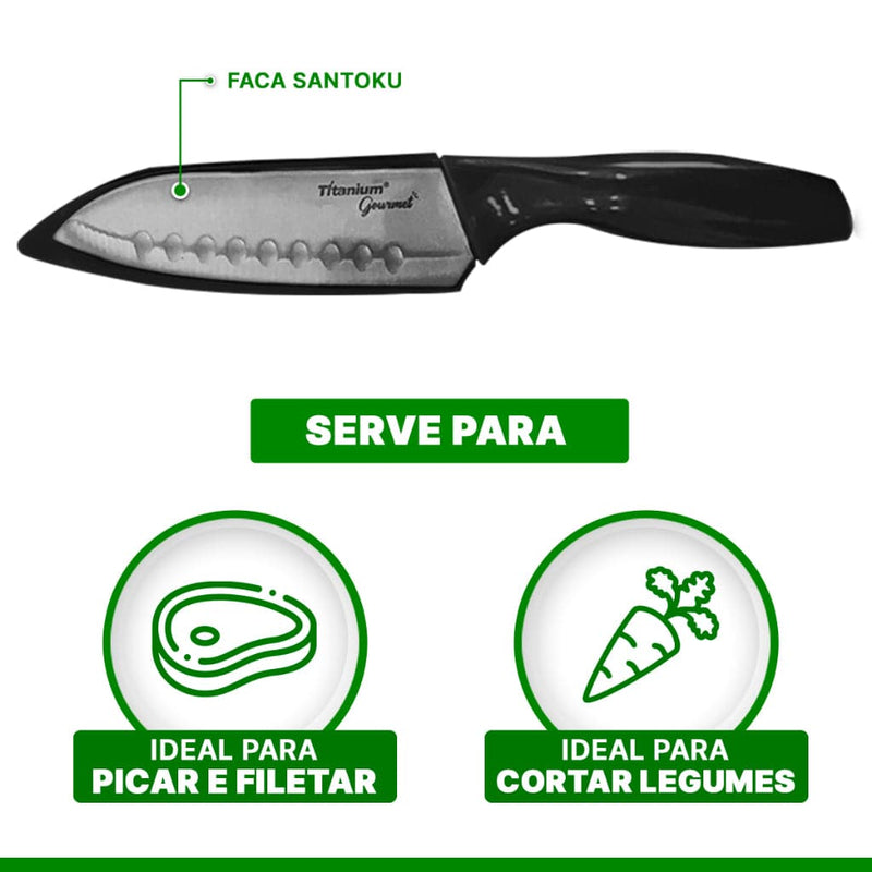 JOGO DE FACAS 3 PEÇAS PRIME Destak Ferramentas