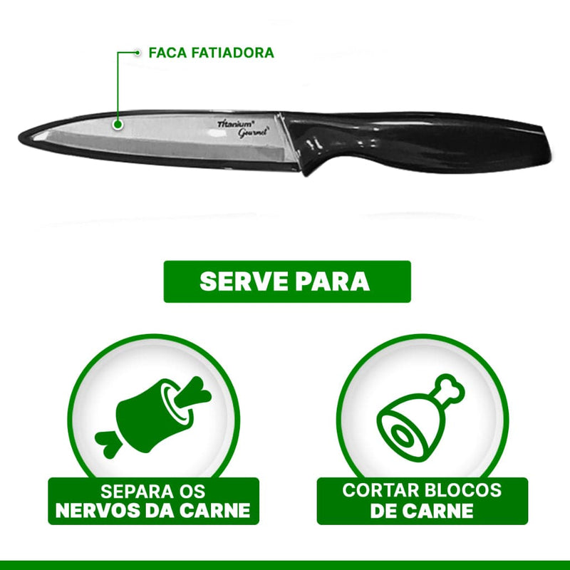JOGO DE FACAS 3 PEÇAS PRIME Destak Ferramentas