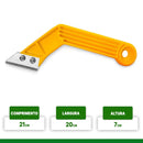 RASPADOR PARA REJUNTE (METAL) TITANIUM Destak Ferramentas