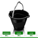 Balde C/ Bico Duplo 10Lts