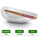 Prato Porcelana C Hashi