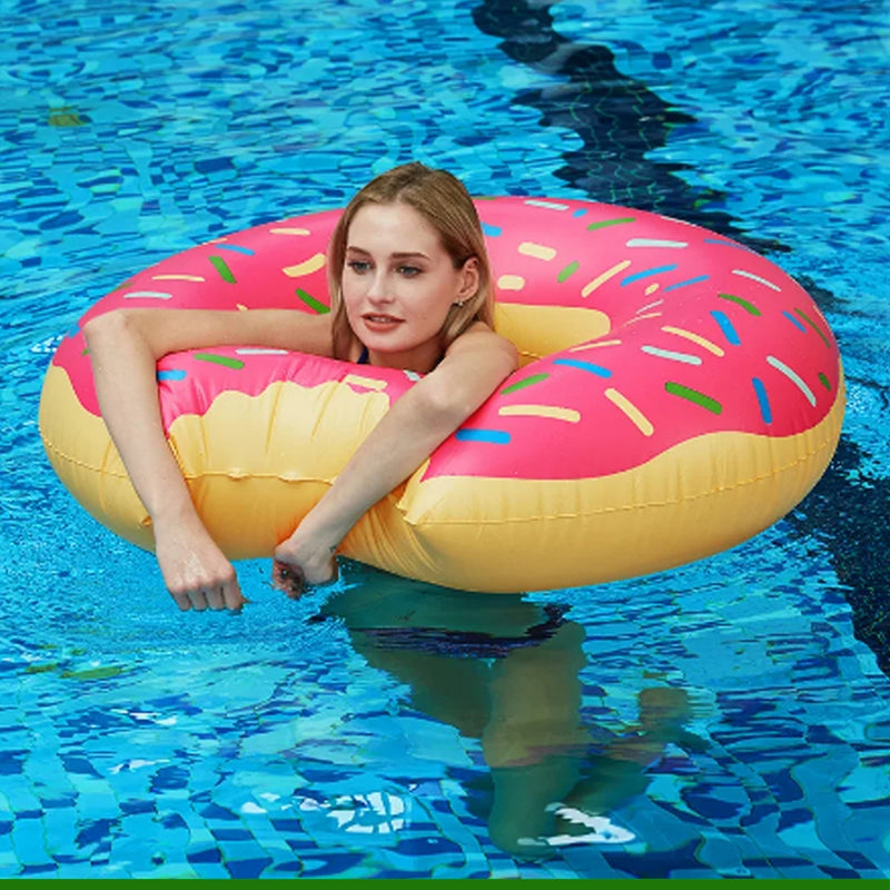 Kit Boia Inflavel 90Cm Rosquinha Marrom e Rosquinha Rosa
