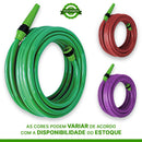 Mangueira De Jardim Revestimento 50m Flexível Resistente Duocolor