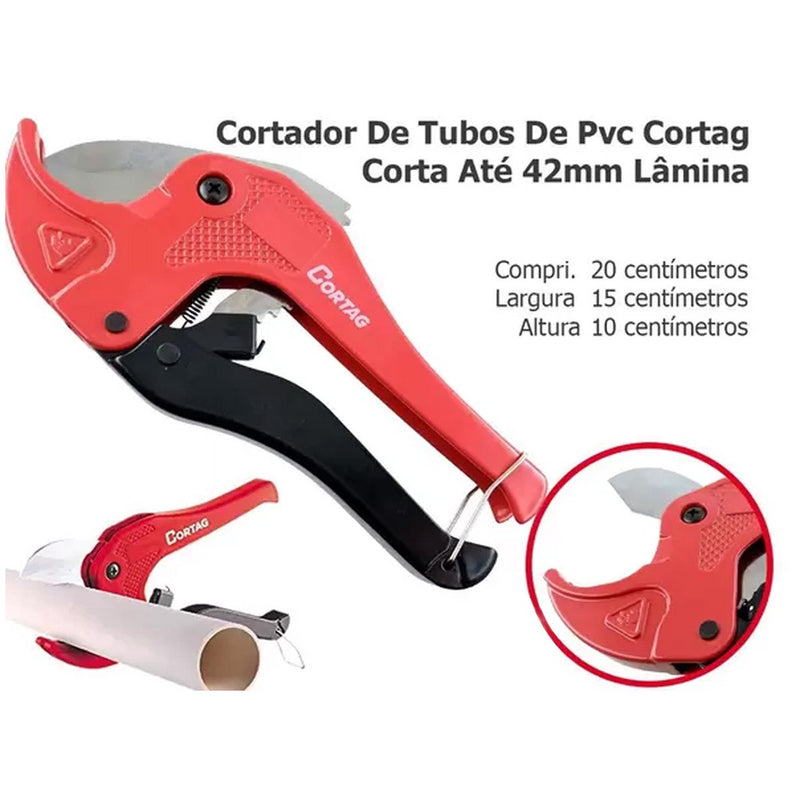 CORTADOR DE TUBOS DE PVC