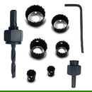 JOGO SERRA COPO PARA MADEIRA 11 PEÇAS Destak Ferramentas