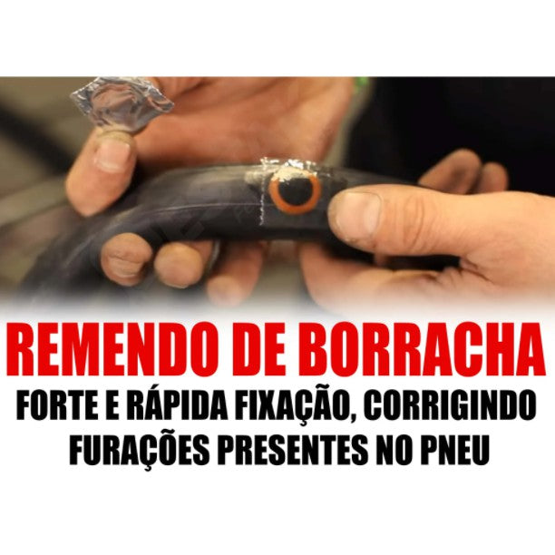 Conjunto P/ Reparo De Pneus 8 Pçs 123Util