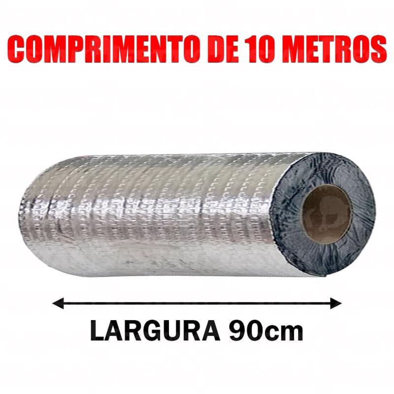 MANTA ASFALTICA ALUMINIZADA 90CM Destak Ferramentas