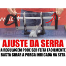 SERRA MEIA ESQUADRIA MANUAL DE PRECISAO 420MM Destak Ferramentas