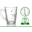 CANECA DE VIDRO HONNEY 3 PEÇAS Destak Ferramentas