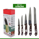 FACA E CEPO ESSENTIAL 5PÇS Destak Ferramentas